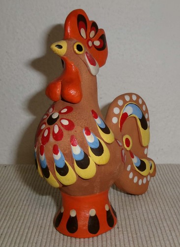 Hahn aus ton torschok udssr - hahn,