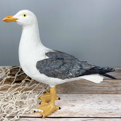 Große möwe stehend 24x26cm - große,