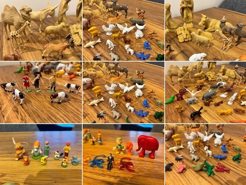 Riesige figuren sammlung holz - riesige,