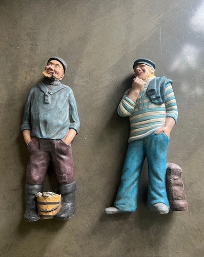 Tonfigur seemann - tonfigur,