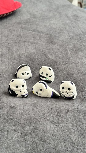 Vintage chinesische tonfiguren - vintage,