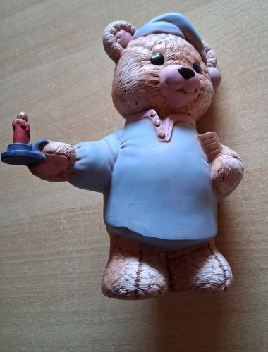 Figur bär schlafdress - figur, aus