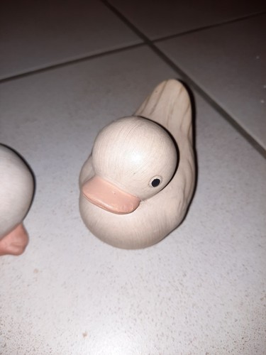 Enten figuren keramik ton - 2x,