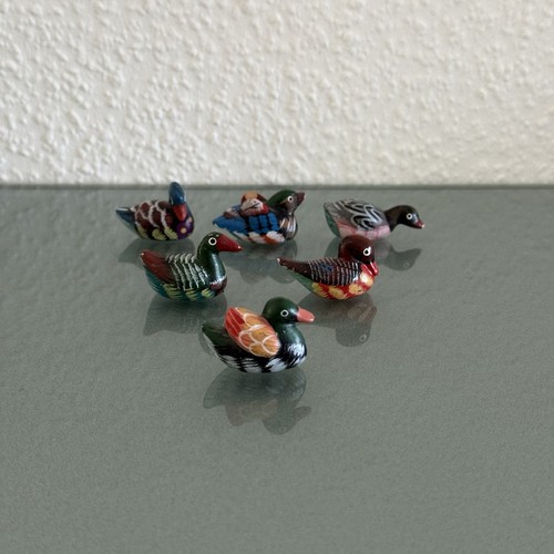 Vintage miniatur enten - miniatur,