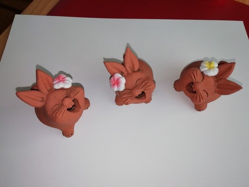 Hasen tonfiguren lustige - 3,
