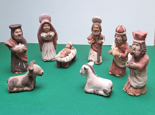 Krippenfiguren aus - 8,