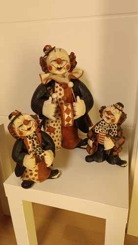 Clown figuren handarbeit - figuren,