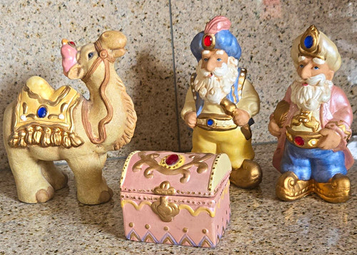 Dekofiguren 4er set heilige - dekofiguren, 4er-set,