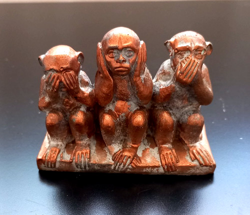 Drei affen figur - figur, optik