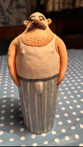 Tonfigur handarbeit - tonfigur,,