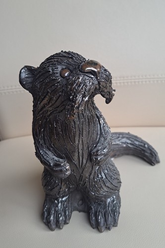 Otter figur keramik ton - otter,
