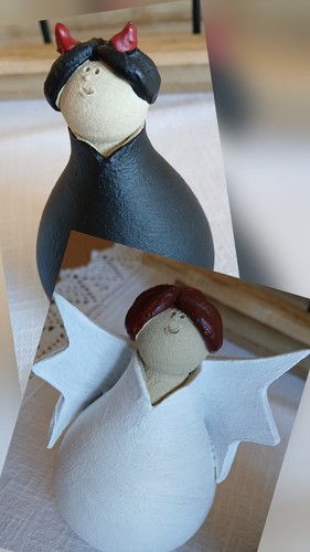 Engelchen und teufelchen - teufelchen,