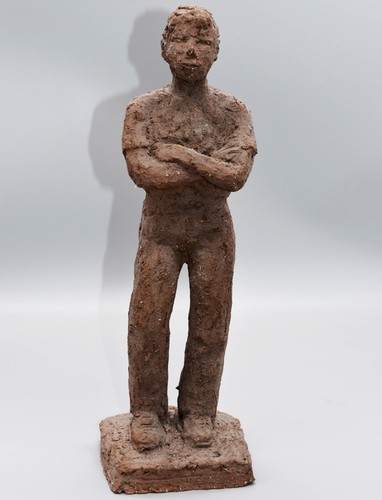 Große moderne ton - große, statue